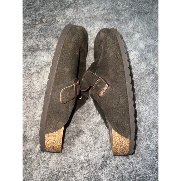 Birkenstock Boston Sandals Size 7-7.5 Brown - Picture 4 of 6